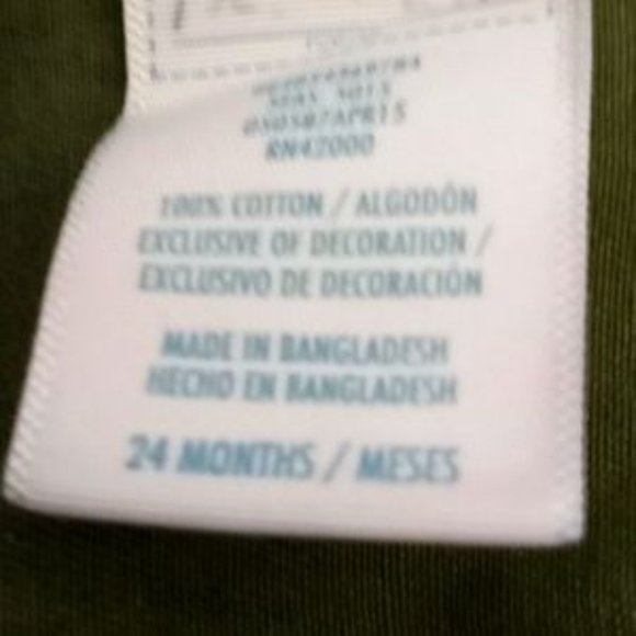 Boys Overall and Sweatshirt Bundle - Size 24 mos. - Multi Colors - Picture 8 of 8